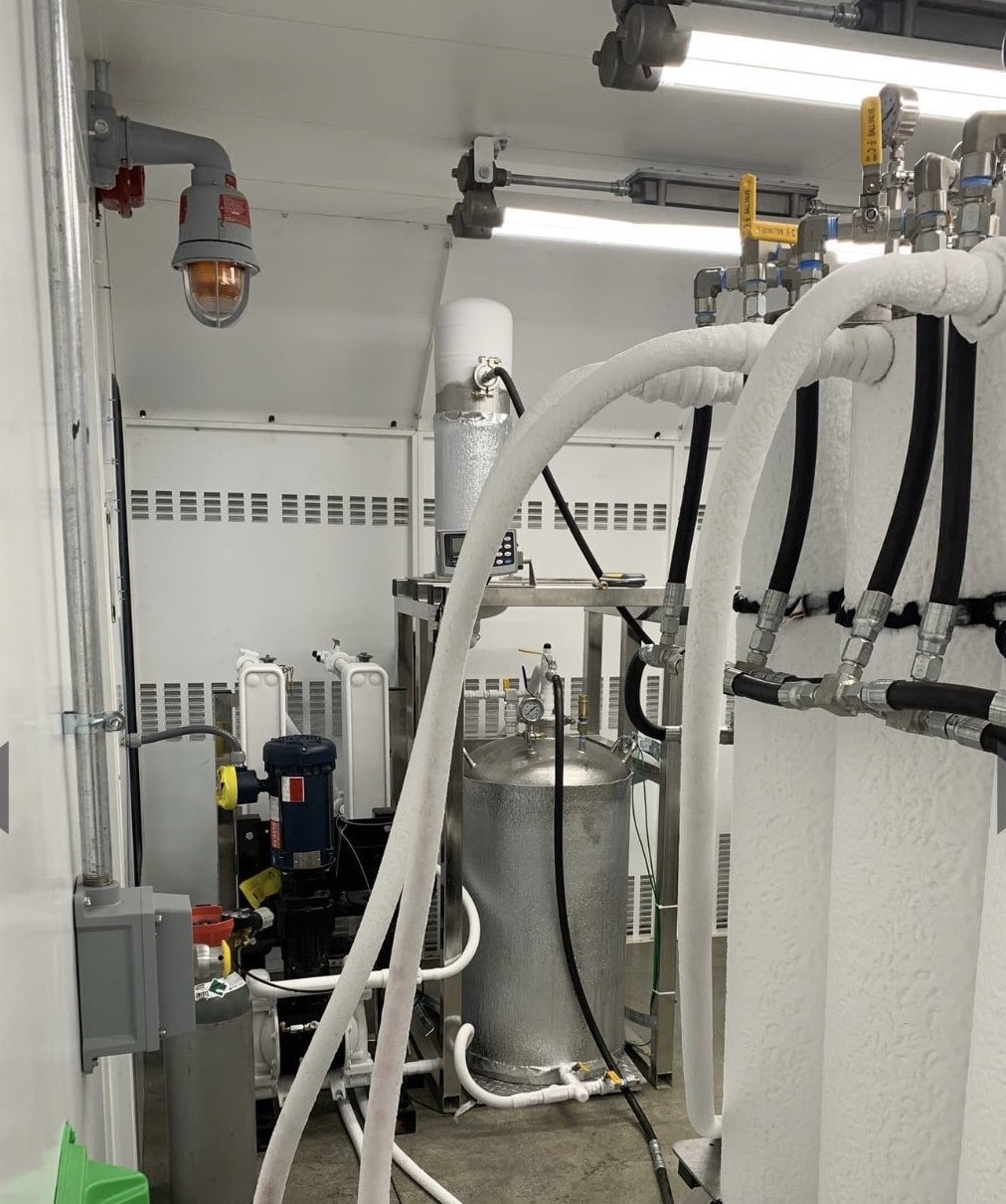 Professional extraction lab interior - Nored Farms facility